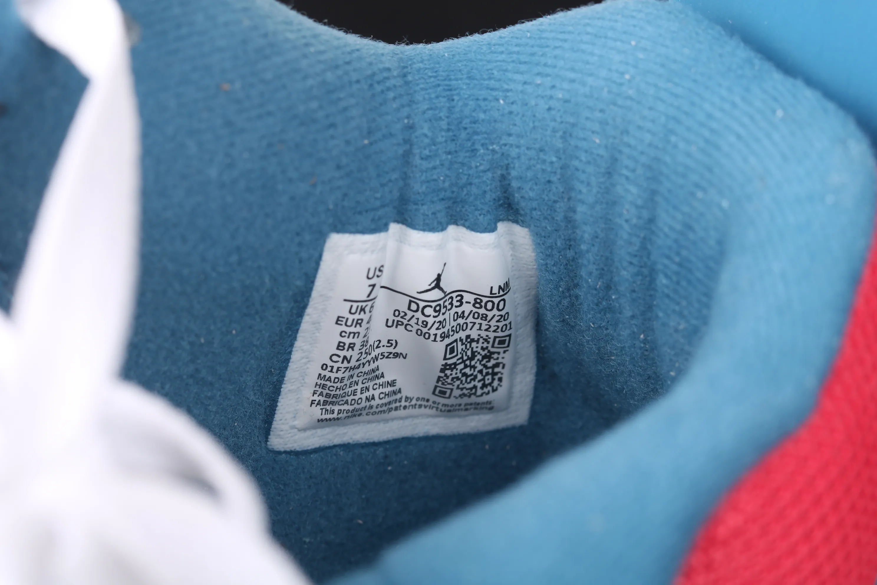 All categories Air Jordan Jordan series basketball shoes Air Jordan 4 G version Union LA x Air Jordan 4 Retro "Off Noir" AJ4 Joe 4 Union Pink Blue Knights DC9533-800